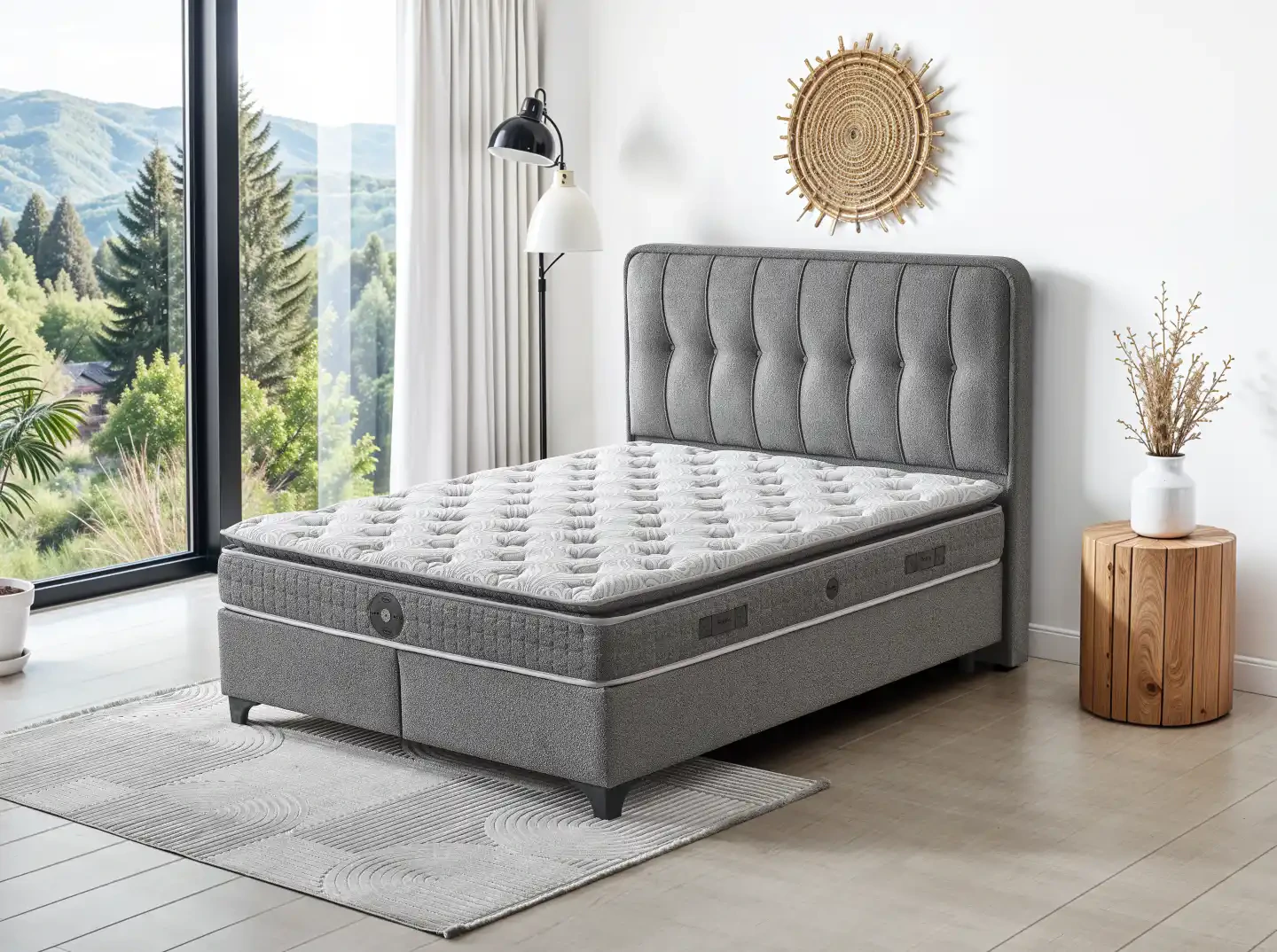 Barselona Yatak Seti lüks dokusuyla yaşam alanınızda. #Paffia #LuxuryBedding